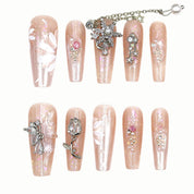 Star Dew press-on nails by B Nails