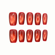 Milky Gold Glow press-on nails by B Nails