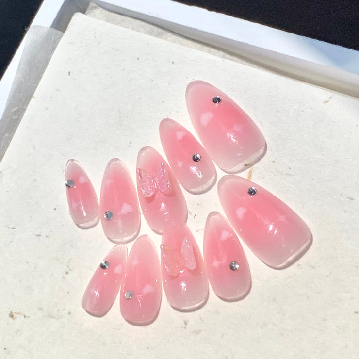 Pinky Butterfly
