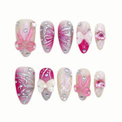 Dream Butterfly press-on nails by B Nails