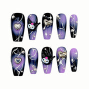 Midnight Doll press-on nails by B Nails
