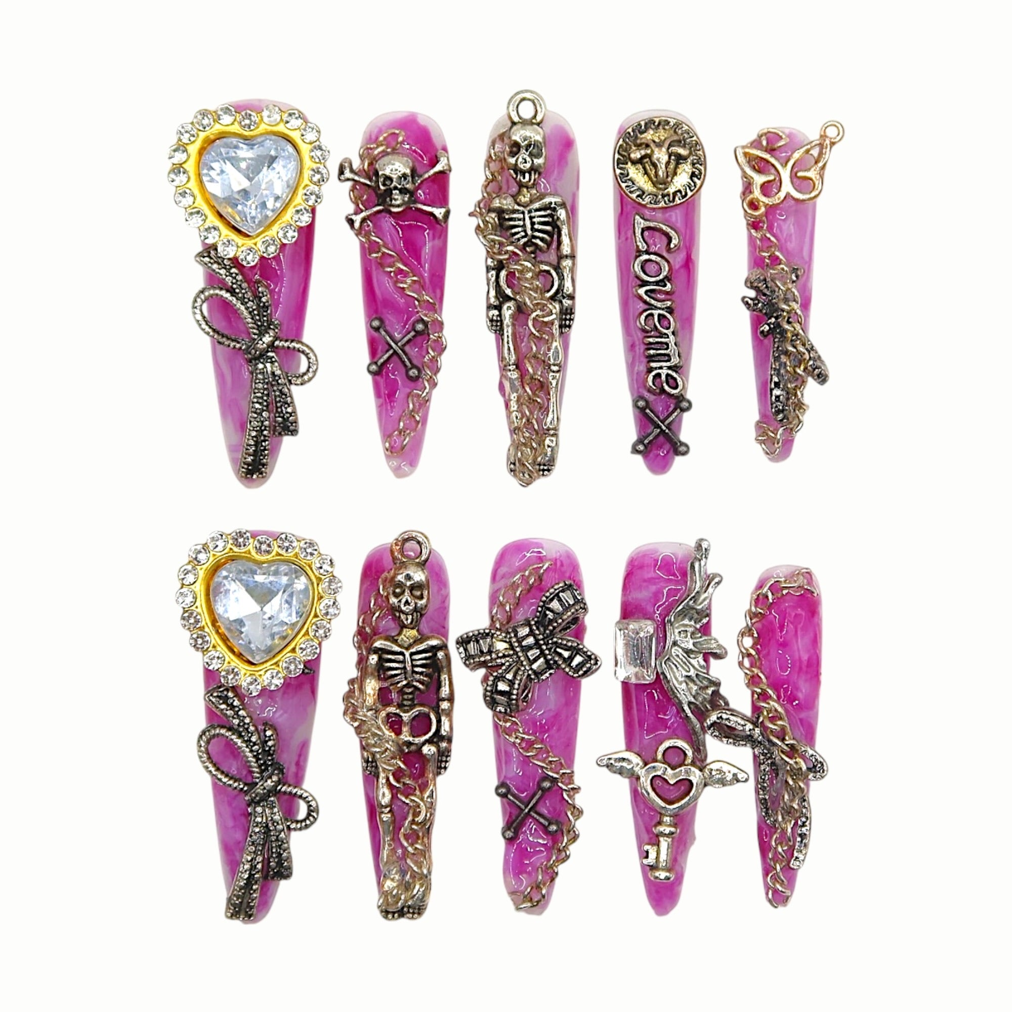 Sugar Riot press-on nails by B Nails
