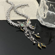 Enchanted Mirage Butterfly Choker