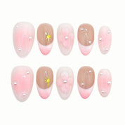Blush Bloom press-on nails by B Nails