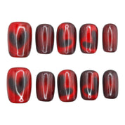 Heartbeat press-on nails by B Nails