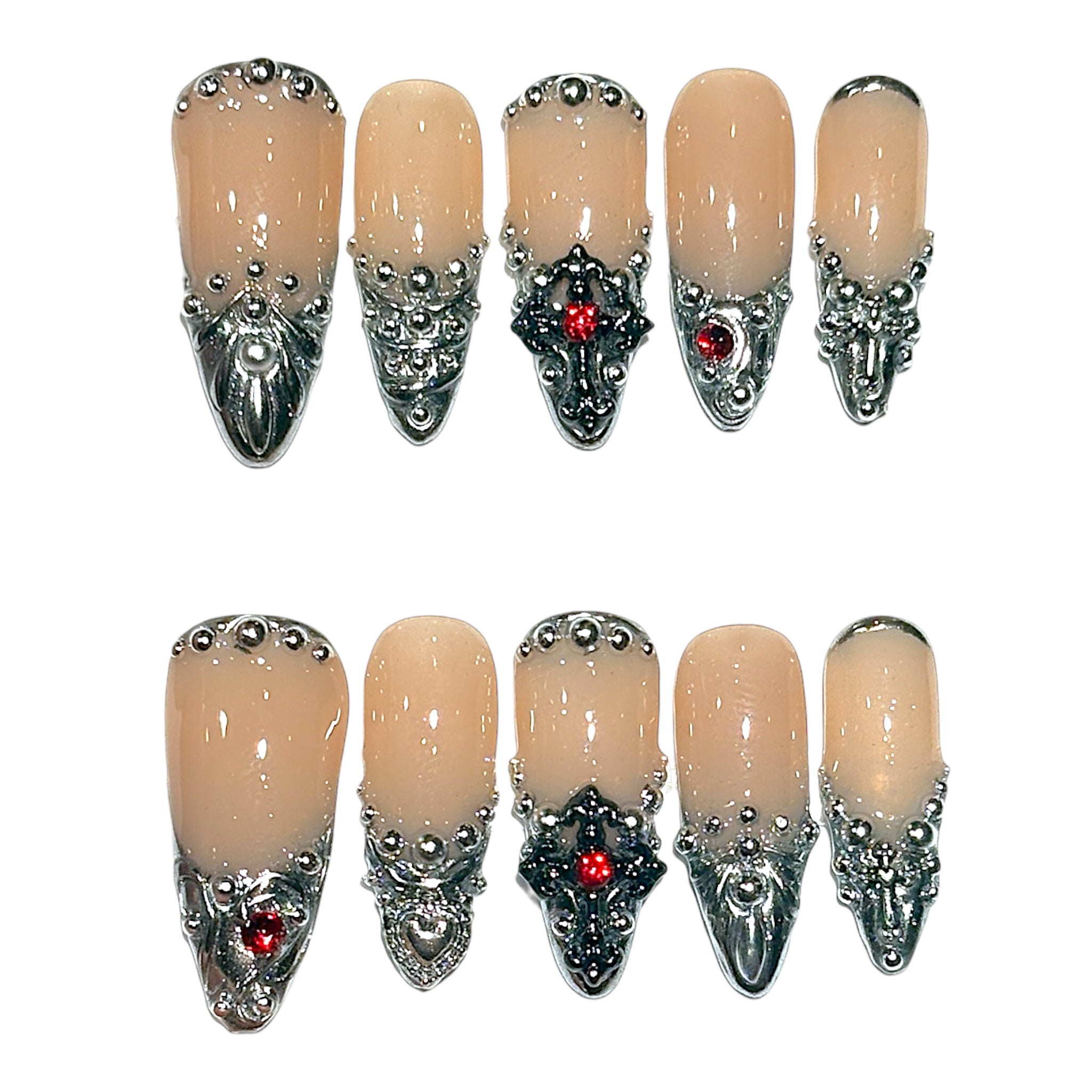 VOM press-on nails by B Nails