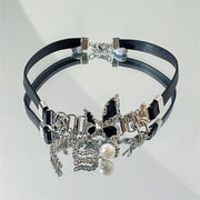 Nocturnal Elegance Butterfly Choker