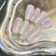 Lavender Shimmer Confetti