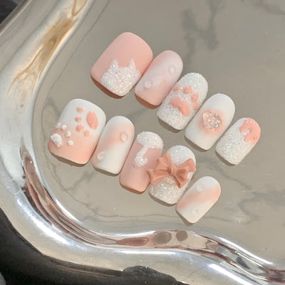 Peaches and Cream Sparkle