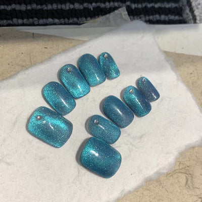 Blue Cateye 湖蓝晶石猫眼