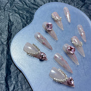 Crystal Necklace 公主尖