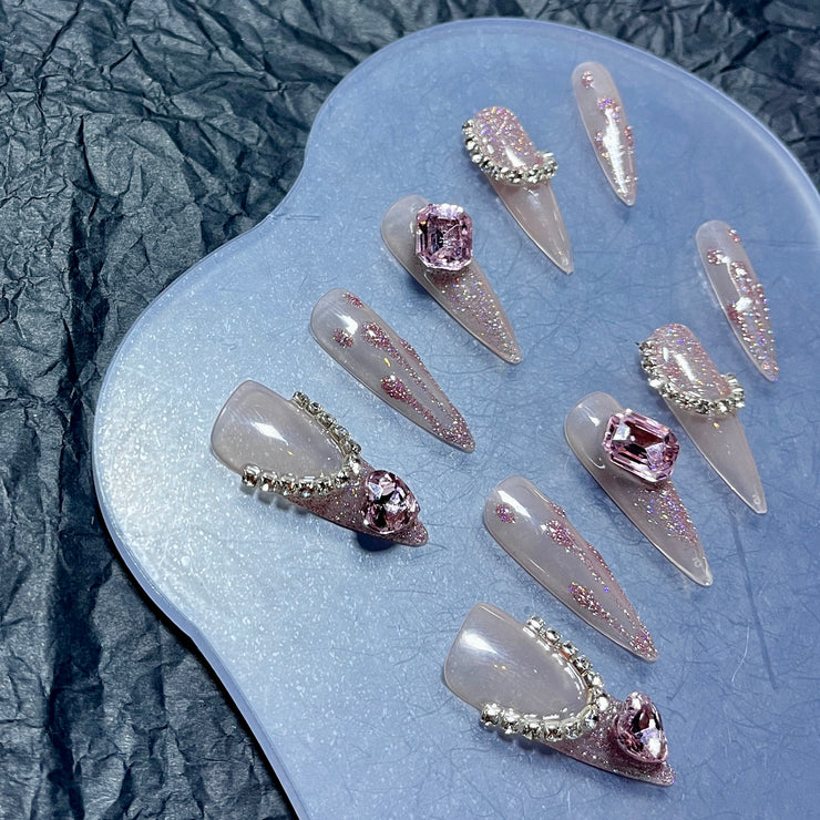 Crystal Necklace 公主尖
