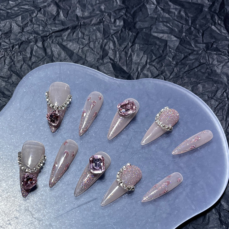 Crystal Necklace 公主尖