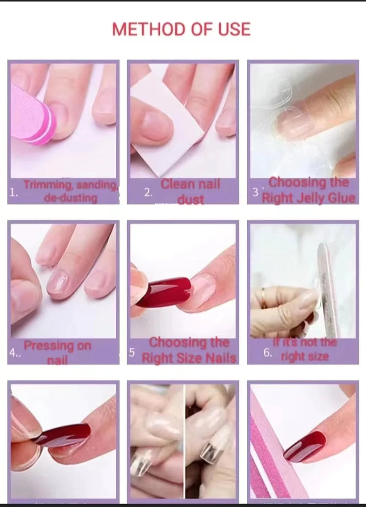 Hollow butterfly high-grade light luxury hot girl nails